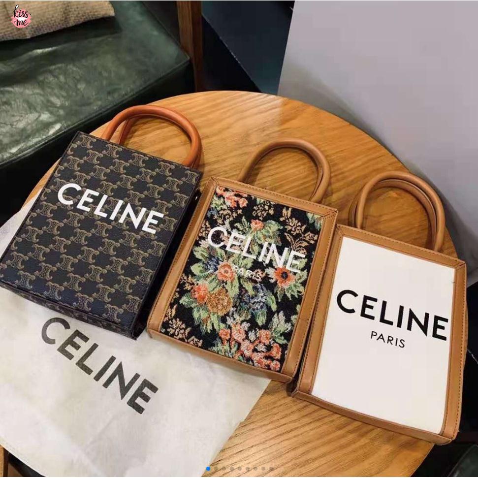 CELINE Túi Xách Da Mini Thời Trang Dành Cho Nữ