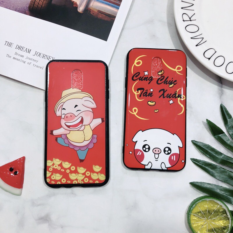 [XẢ HÀNG] Ốp Samsung J7Plus Viền Nhựa Dẻo Hình Kute