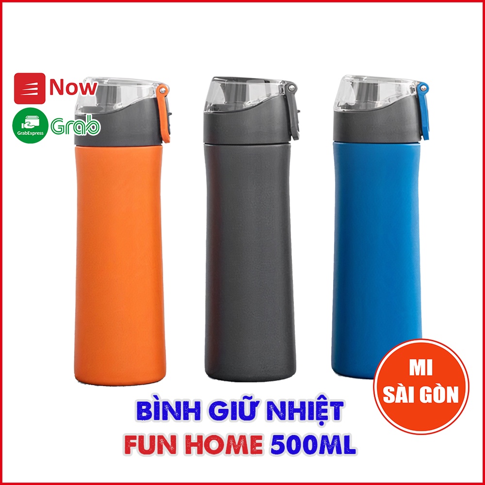 [Hỏa Tốc HCM] Bình giữ nhiệt Xiaomi Gen 2 480ml hoặc Bình giữ nhiệt Fun Home 500ml