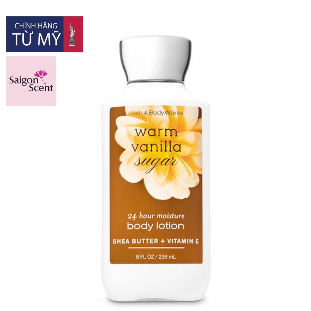 Dưỡng thể Bath and Body Works Warm Vanilla Sugar (236ml)