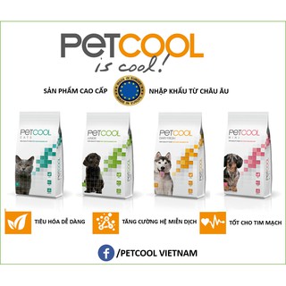 Thức ăn hạt petcool cho cún lớn và cún nhỏ - 3kg