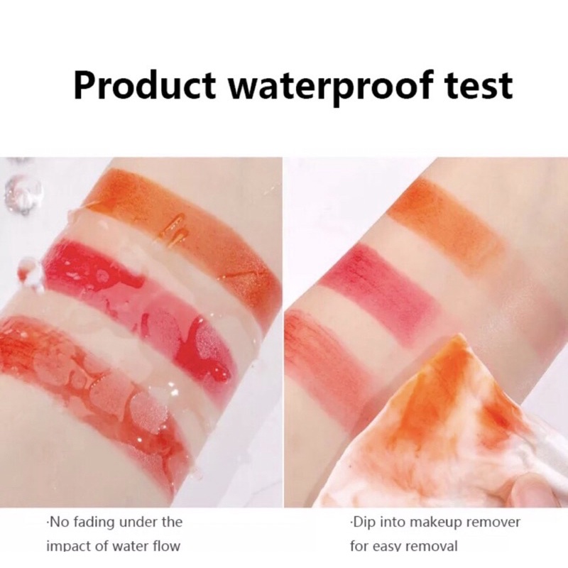 Son 3 màu siêu lỳ chống trôi nước