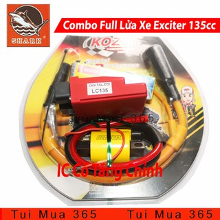 Combo Độ Full Dàn Lửa cho EXCITER 135cc SHARK
