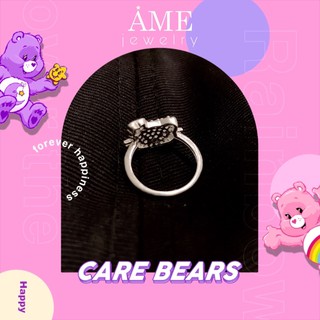 Nhẫn Bạc Ta Cho Bé [MÈO HELLO KITTY HỒNG]
