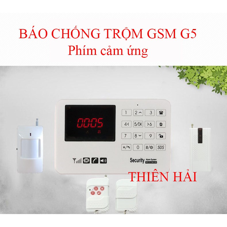 Thiết Bị Báo Động Chống Trộm dùng SIM XINJIA B-130 GSM (Phím cảm ứng )