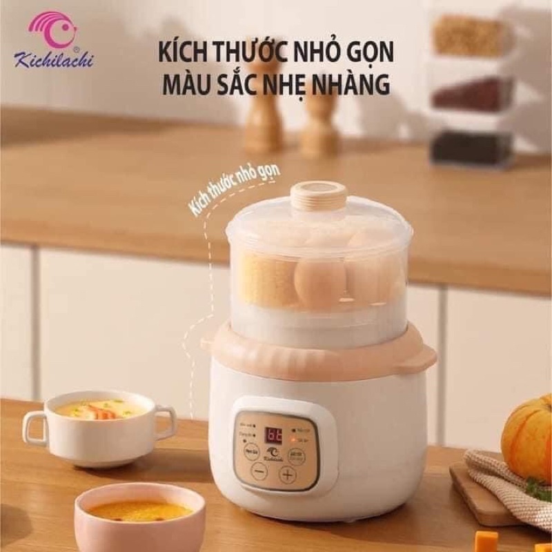 Nồi nấu cháo chậm Kichi cho bé