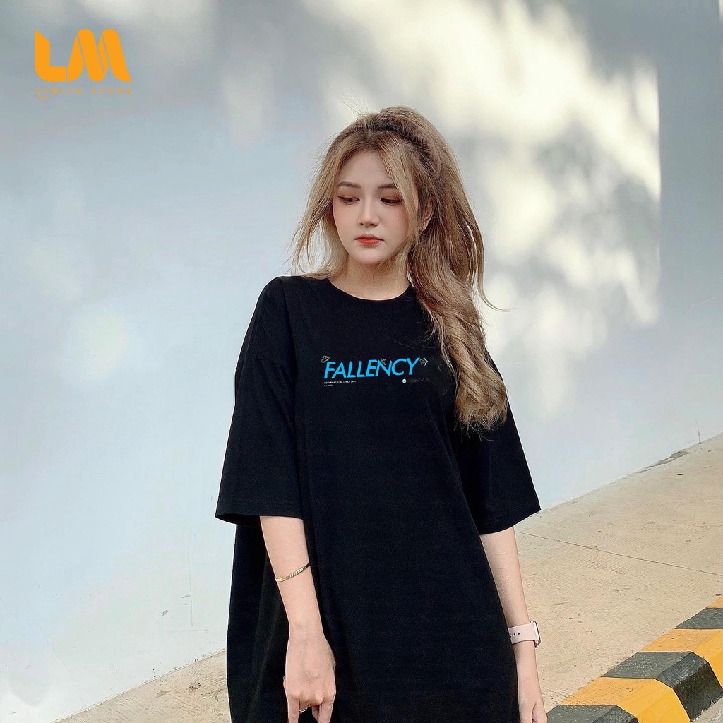 Áo thun Fallency Signature Đen - Limita store(V27)