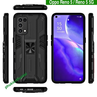 Ốp lưng Reno 5 / Reno 5 5G Iron Man Ver 3 chống sốc chống va đập mạnh bảo vệ camera