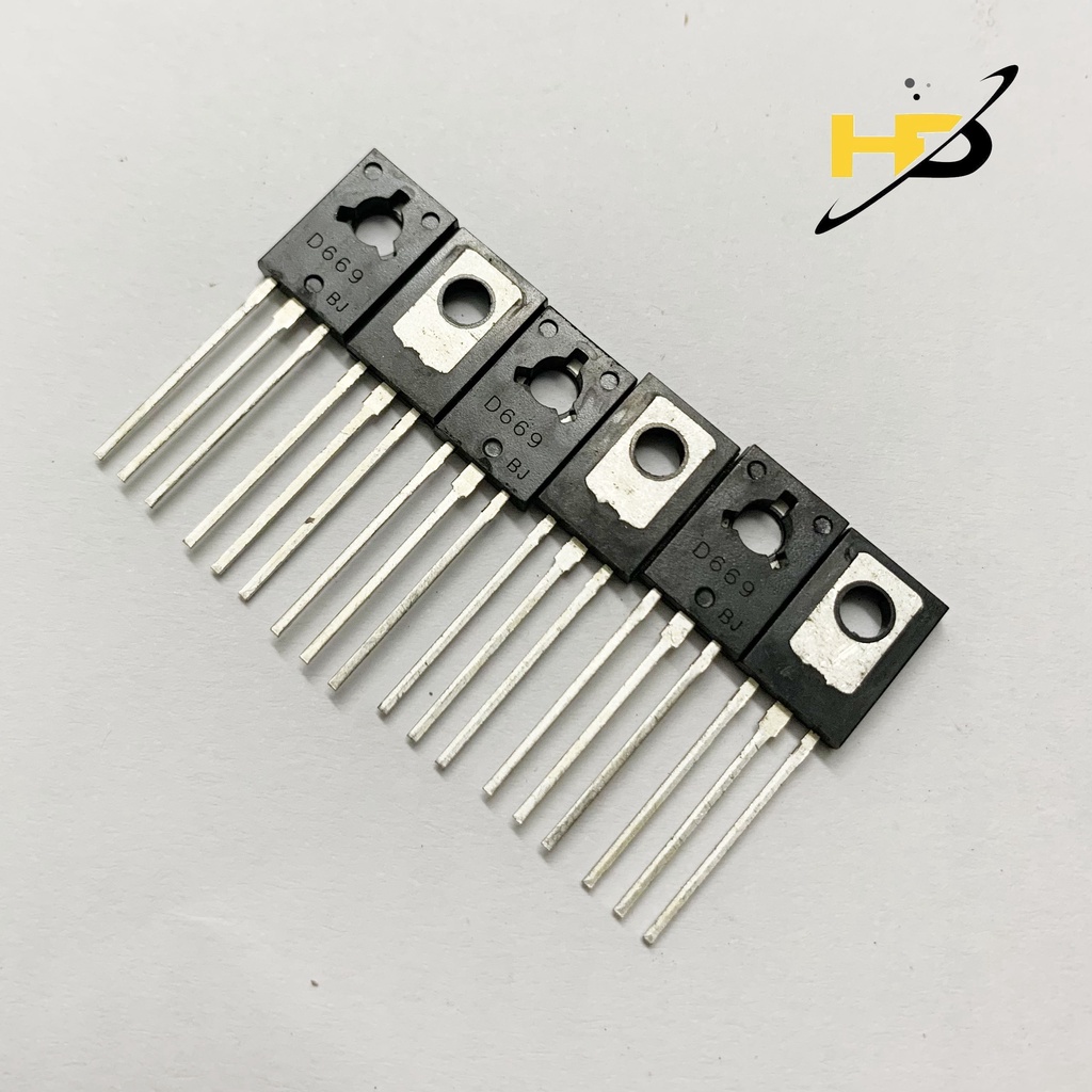 Linh Kiện Cặp Sò Đệm Âm Thanh D669 Và B649 TO-126 1.5A 160A