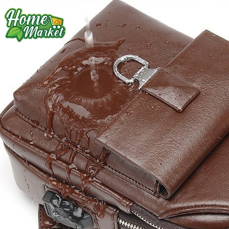 ( Hàng Hot )Túi đeo chéo nam thời trang da trơn cao cấp chống thấm nước phong cách thời trang | BigBuy360 - bigbuy360.vn