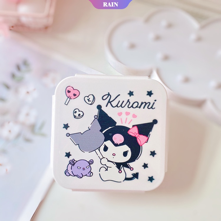 Hộp Đựng Cơm Trưa Hình Hoạt Hình My Melody Kuromi Cinnamoroll Hello Kitty Kawaii Có Nắp Đậy Sanrioed Làm Hộp Đựng Cơm Trưa