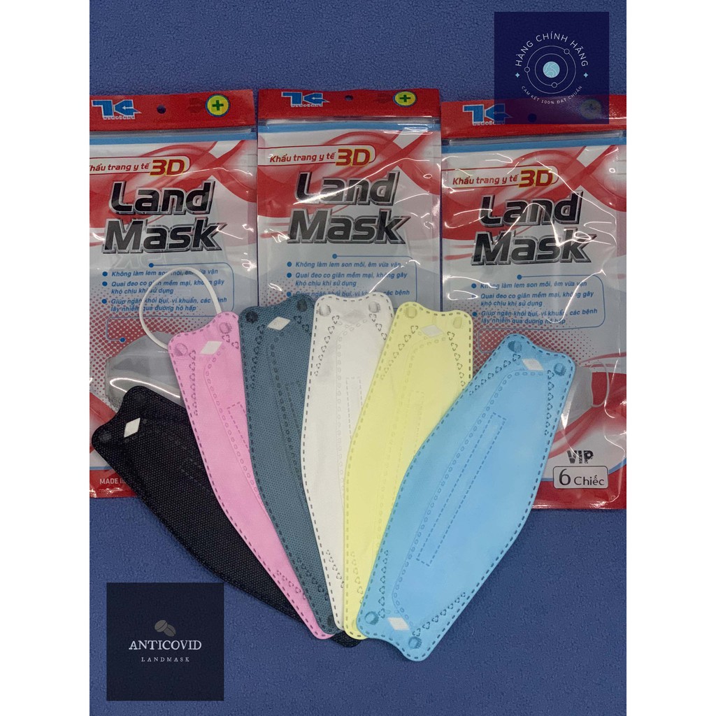 Khẩu trang y tế Hàn Quốc 4D KF94 KGMask kháng khuẩn [1 túi gồm 5 chiếc] | BigBuy360 - bigbuy360.vn