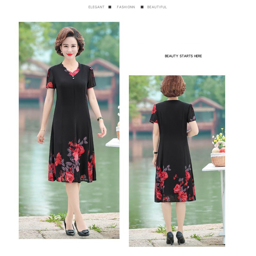 Váy nữ trung niên cho mẹ | BigBuy360 - bigbuy360.vn