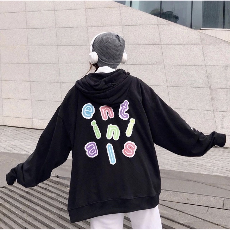 [Mã SKAMFSW175 giảm 10K đơn 50K] [sẵn] Áo Khoác Nỉ Form Rộng Dây Kéo SENTINIAL ulzzang unisex ( ảnh thật + hàng sẵn )