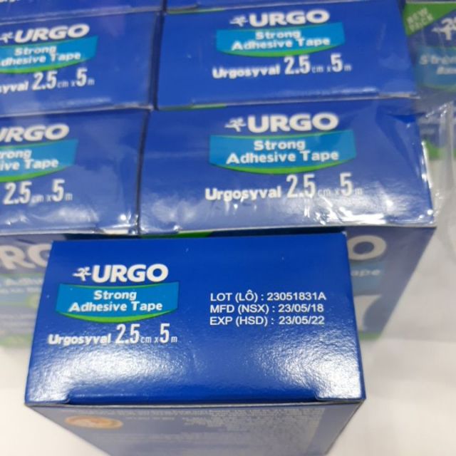 Băng Keo Lụa có độ dính cao Urgo Strong Adhesive Tap