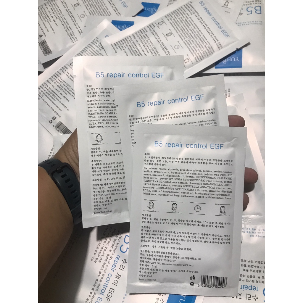 Mặt Nạ Giấy Yuejin B5 Repair Control EGF