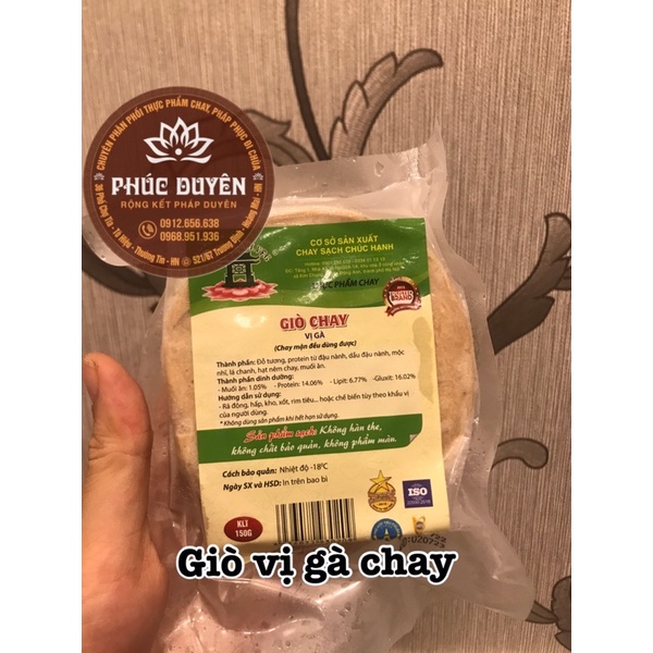 Giò Gà Chay 150g