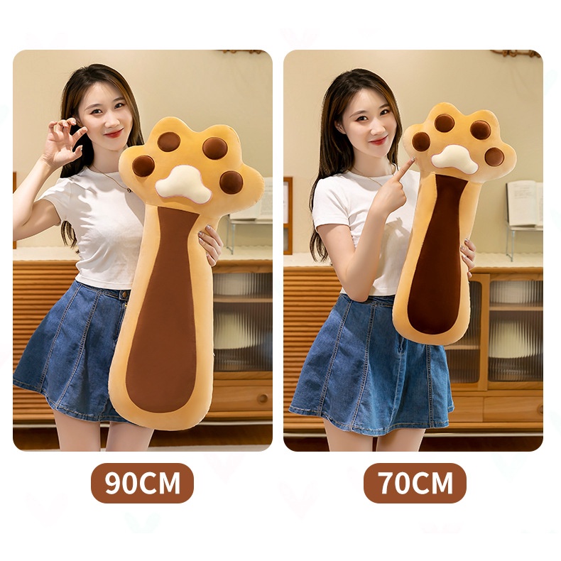 Mèo Nhồi Bông Mềm Mại 70CM / 90CM / 110CM Đáng Yêu