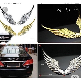 Cánh Chim Gắn Logo xe ô tô - Logo cánh chim dán xe ô tô