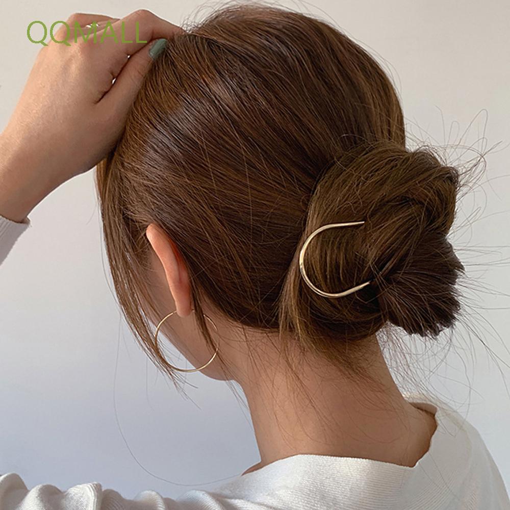 Kẹp Tóc Kim Loại Kiểu Dáng Xinh Xắn Dành Cho Nữ