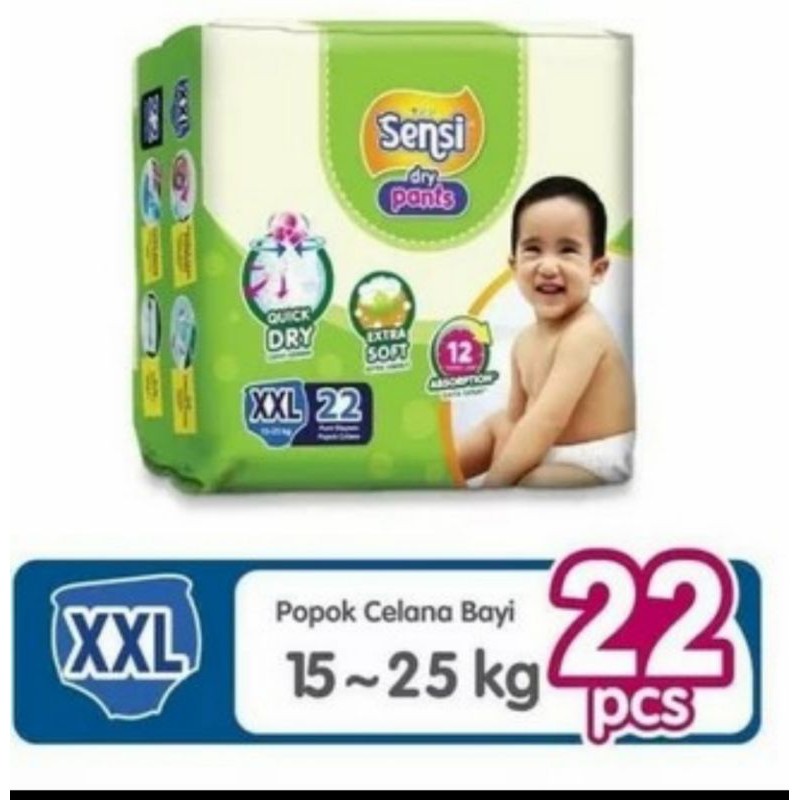 Quần Tã Khô Thoáng Xl24 / Xxl 22 | Sensi Xl24 / Xxl22