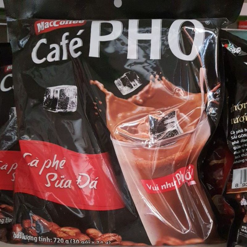CAFE PHỐ SỮA ĐÁ 720G.DATE LUÔN MỚI