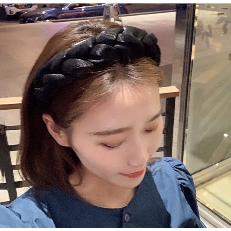Băng đô / Bờm tóc thắt bím phong cách Hàn Quốc