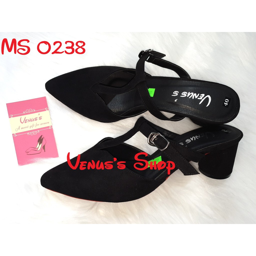GIÀY SỤC NỮ DÂY CÀI KHÓA BIGSIZE - MS 0238