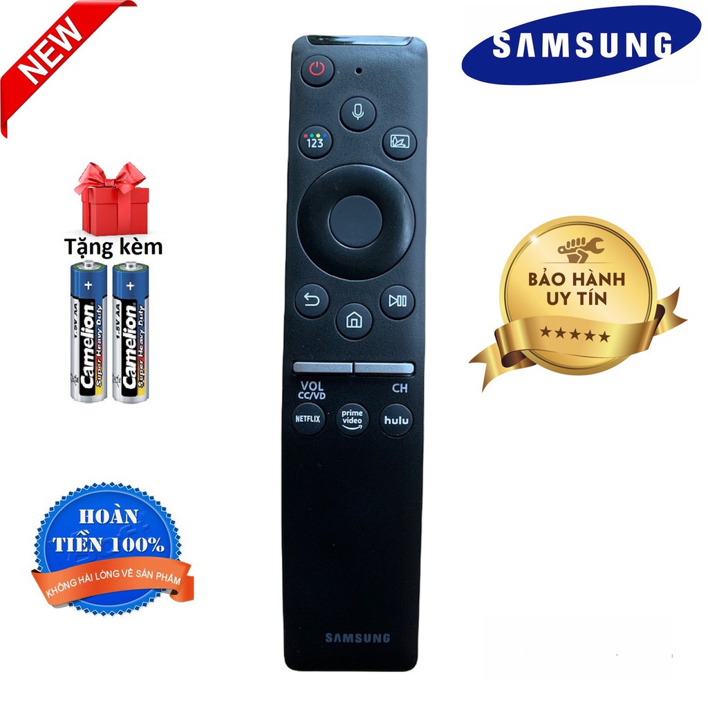 Điều khiển tivi Samsung tìm kiếm bằng giọng nói hàng Indonesia, remote tv samsung smart có voice - t
