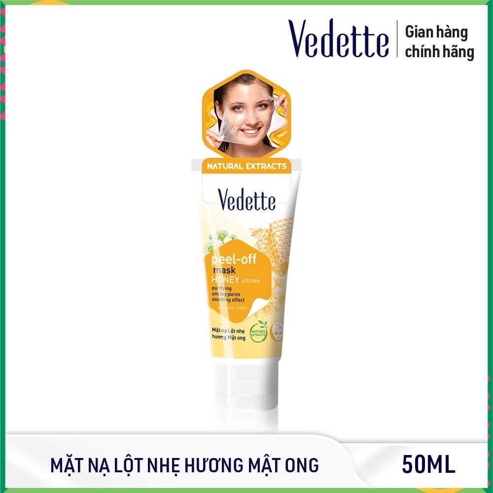 ☘️ Mặt Nạ Lột Nhẹ 50ml Các Loại VEDETTE - Mịn màng và Dưỡng ẩm lâu dài