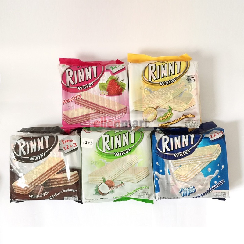 Bánh xốp kẹp kem đủ vị thái lan rinny 570g