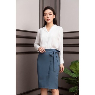 SƠ MI CÔNG SỞ CỔ VEST HITHOT 2020 (ẢNH THẬT)