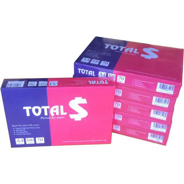 SET 500 TỜ Giấy in khổ A4 70gms tiện lợi