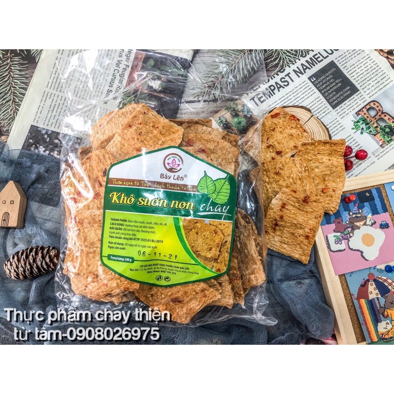 Khô Sườn Non Chay Bảy Lên Thơm Ngọt Khó Cưỡng 500G