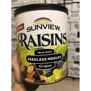 Nho khô Sunview Raisins 425g combo 5 hộp