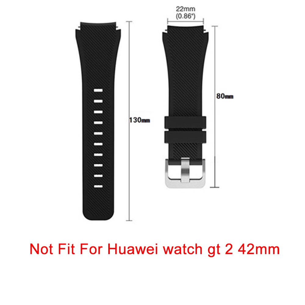 Dây Đeo Thể Thao Mềm Cho Đồng Hồ Thông Minh Huawei Gt / Gt2