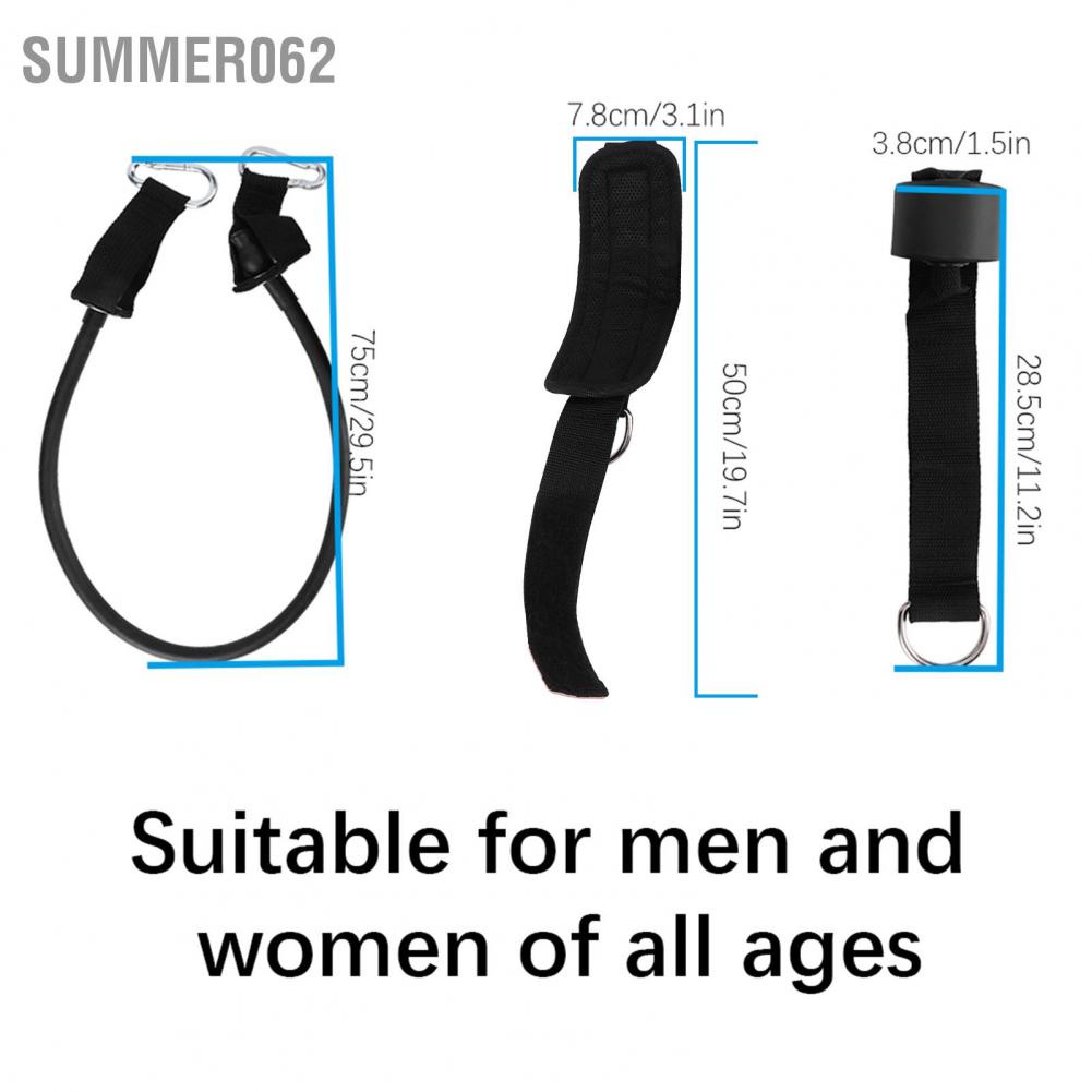 [Hàng Sẵn] Kéo dây đàn hồi dây thun yoga thể dục kéo dây chân huấn luyện viên thể dục thiết bị nhà kháng cự dây đeo chân 【Summer062】