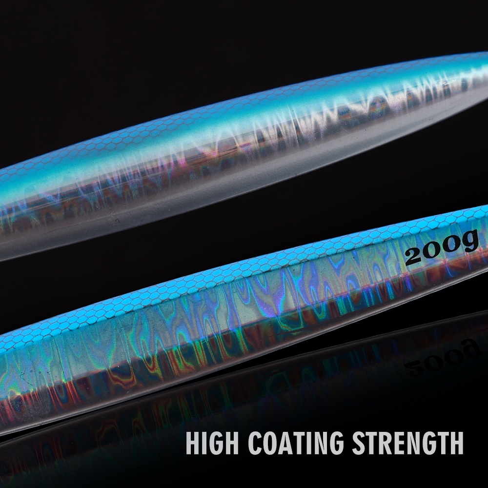 Mồi Giả Câu Cá Phát Sáng Bằng Kim Loại 100g 130g 160g 200g