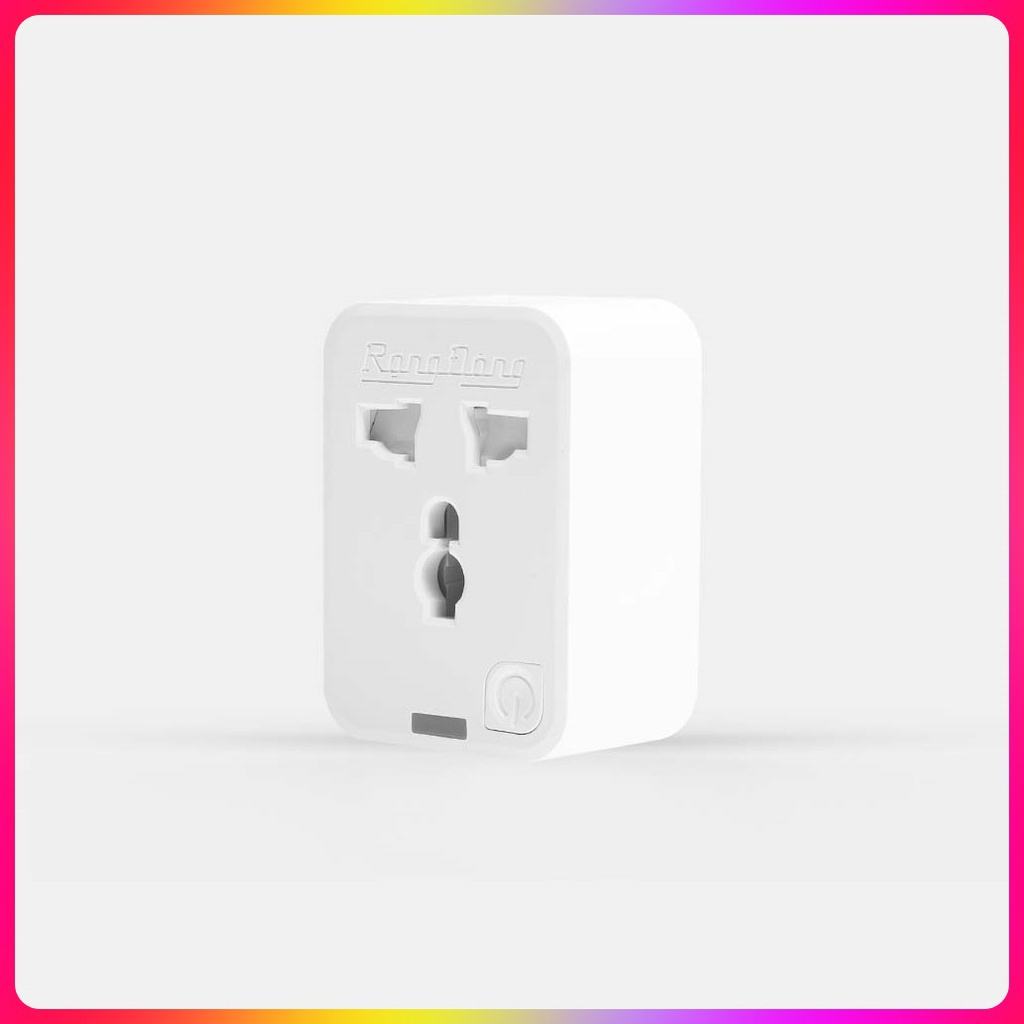 Ổ cắm thông minh, Điều khiển từ xa qua điện thoại, ổ cắm wifi Rạng Đông Model: OC.01.WF 16A BẢO HÀNH 12 THÁNG