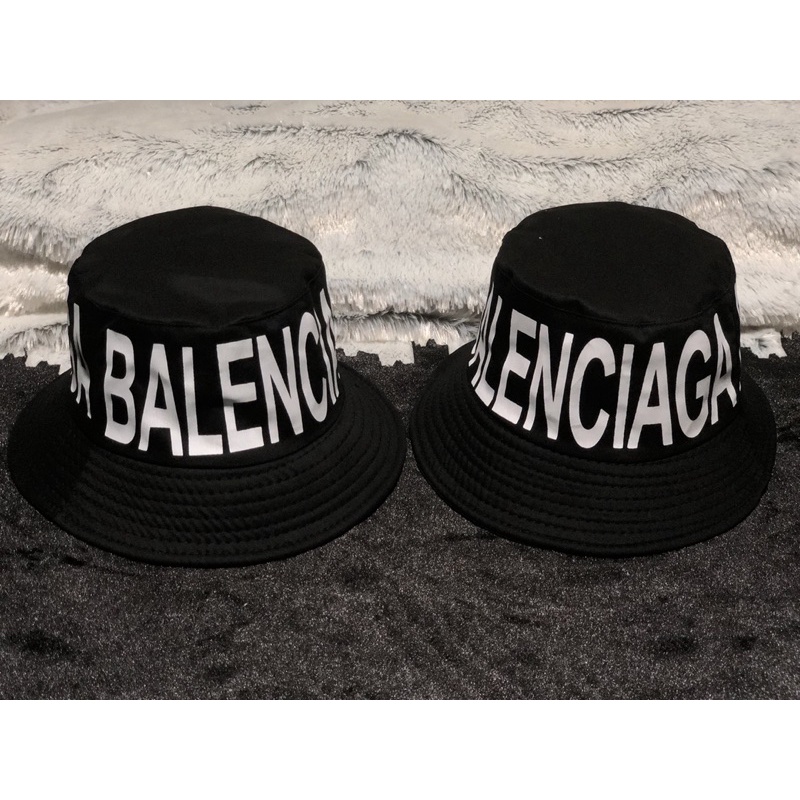 Bucket đen in chữ BALEN  xung quanh nón - Nón thời trang nam nữ phong cách mới lạ