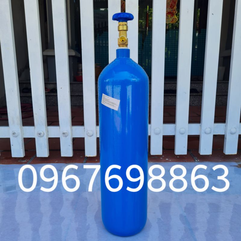 Bình oxy 9L đã nạp khí
