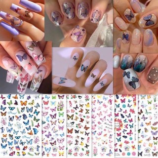 sticker hình bướm 3d đủ màu sắc,mẫu mã, dán bám trắc