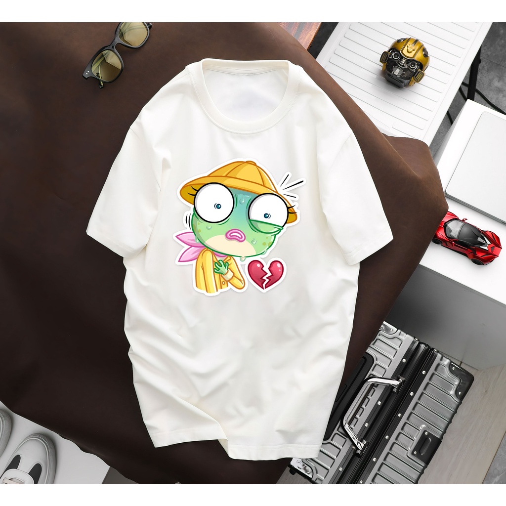 Áo thun tay ngắn thiết kế chú ếch con cute hàng mẫu mới siêu hot - u88