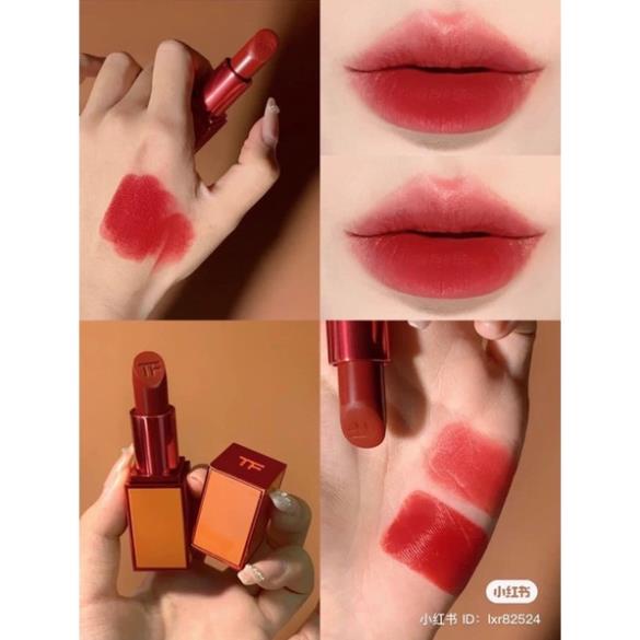 Son Tom Ford vỏ cam limited màu 16 Scarlet Rouge