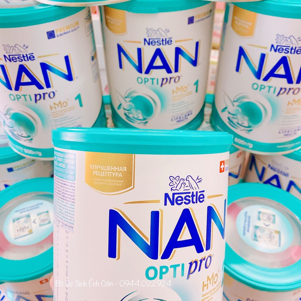 sữa NAN NGA số 1,2,3,4 khối lượng 800g