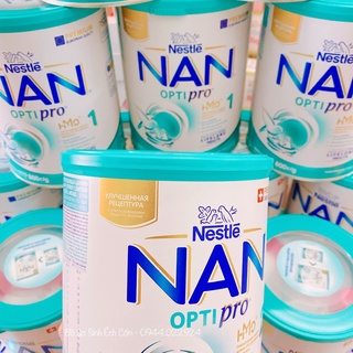 sữa NAN NGA số 1,2,3 khối lượng 800g, 400g