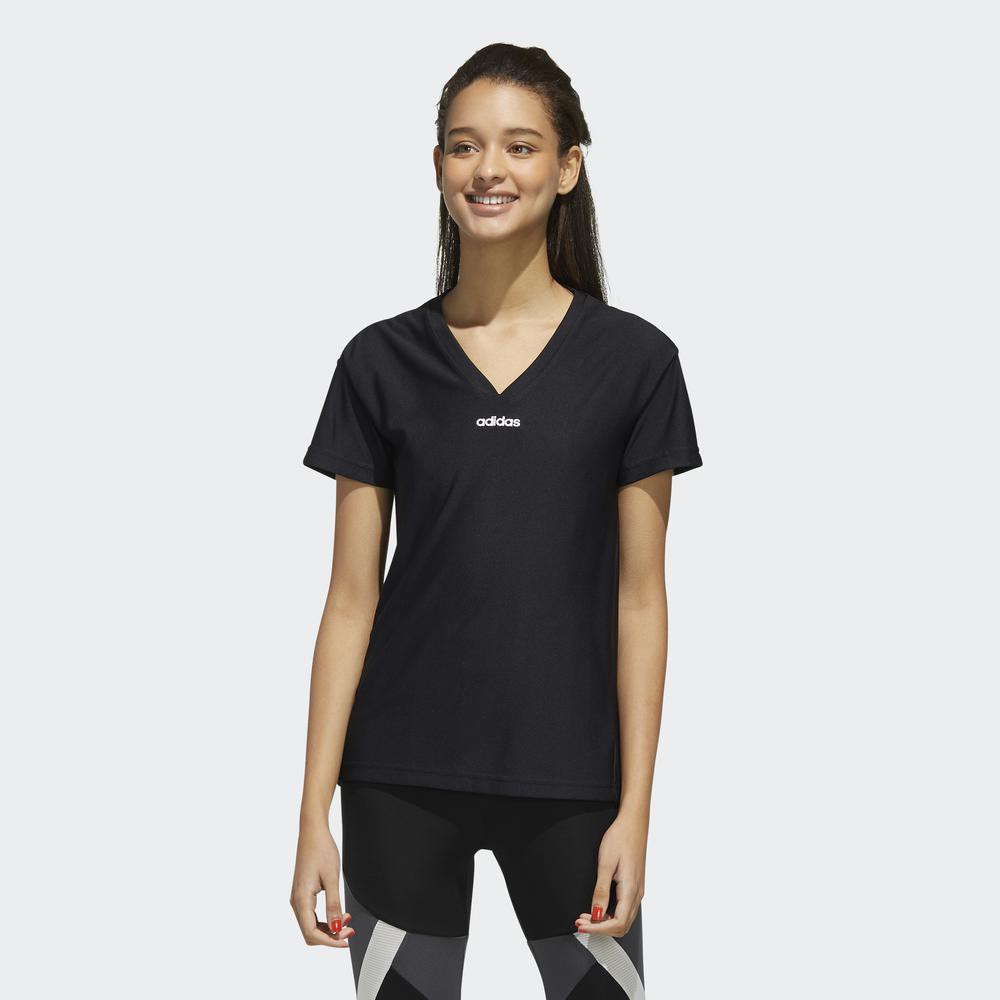 Áo Tee adidas TRAINING Nữ Màu Đen FM4359