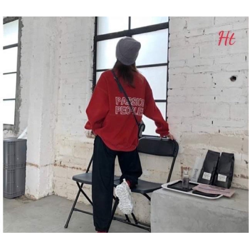 Bộ nỉ ngoại đỏ Passion H2B