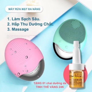 Máy rửa mặt đa chức năng MDS sạc không dây