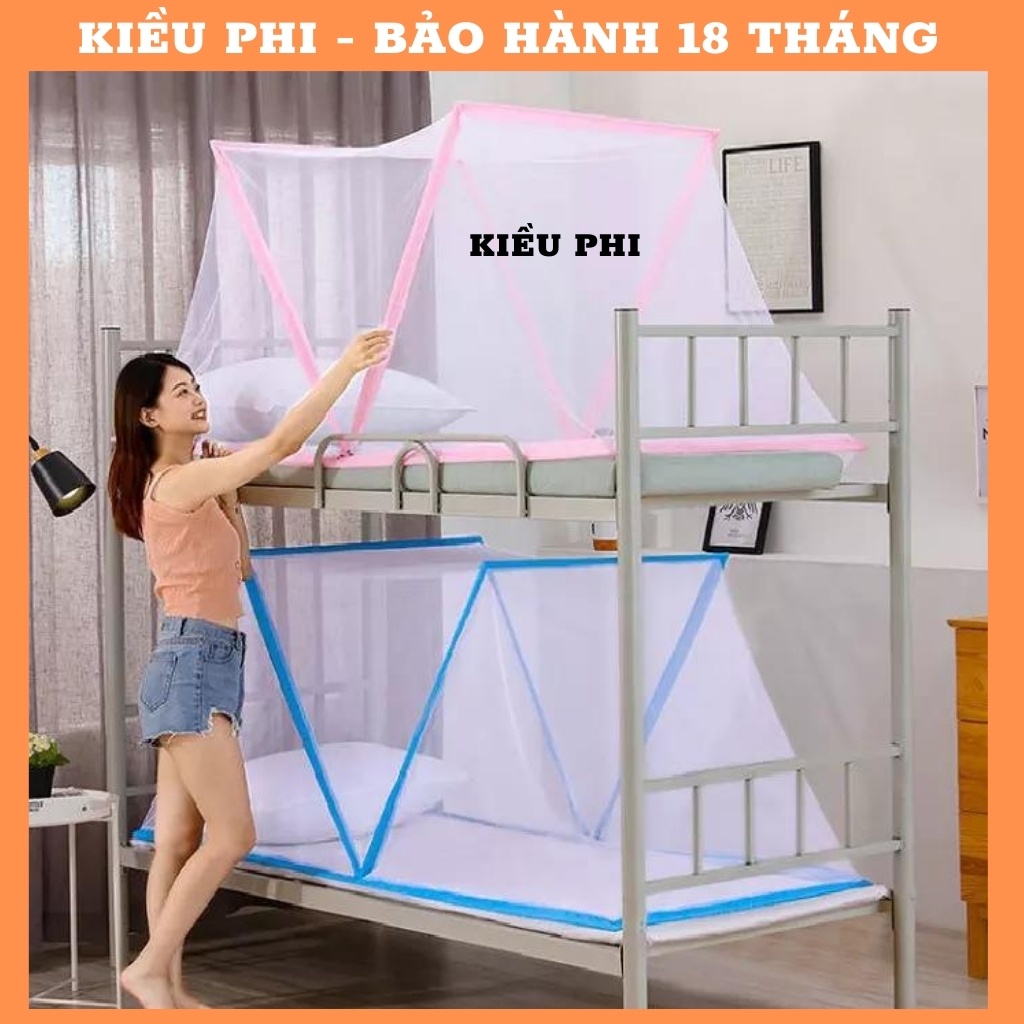 Màn chụp tự bung người lớn Kiều Phi - Mùng chụp xếp gấp gọn chống muỗi tiện dụng